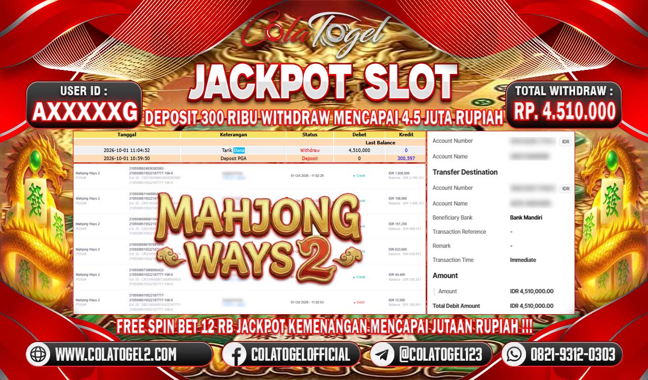 JACKPOT SLOT GACORR !!!