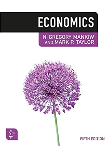 Economics, 5th edition by N. Mankiw Economics, 5th edition by N. Mankiw