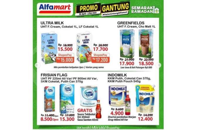 Katalog Promo Alfamart 26 April - 2 Mei 2021 

