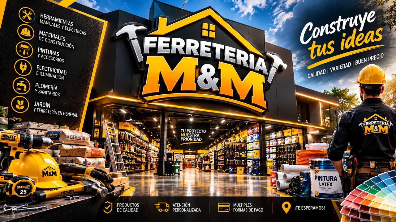 Ferretería M&M Portada 1