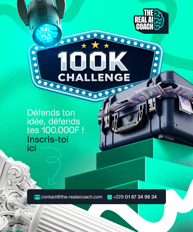 Visuel de l'émission 100K Challenge