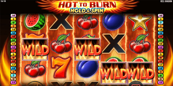 Pendekatan Hold Feature Di Slot Hot To Burn Hold And Spin Dengan Respin Stabil