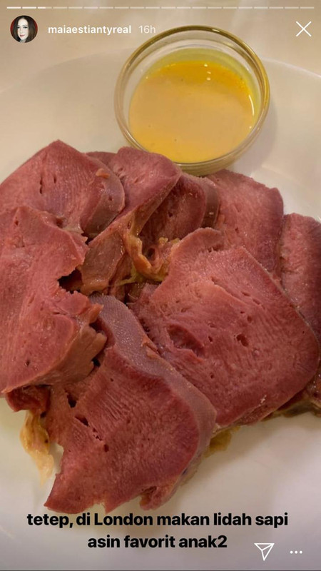 Menu Makan Siang Maia Estianty Saat di London