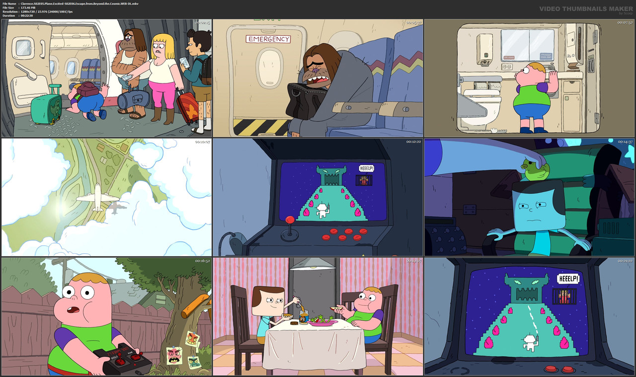 Clarence.S02E05.Plane.Excited-S02E06.Escape.from.Beyond.the.Cosmic.WEB-DL.mkv