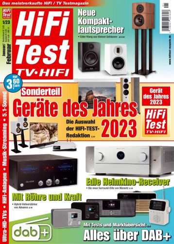Cover: Hifi-Test Tv Hifi Magazin No 01 2023