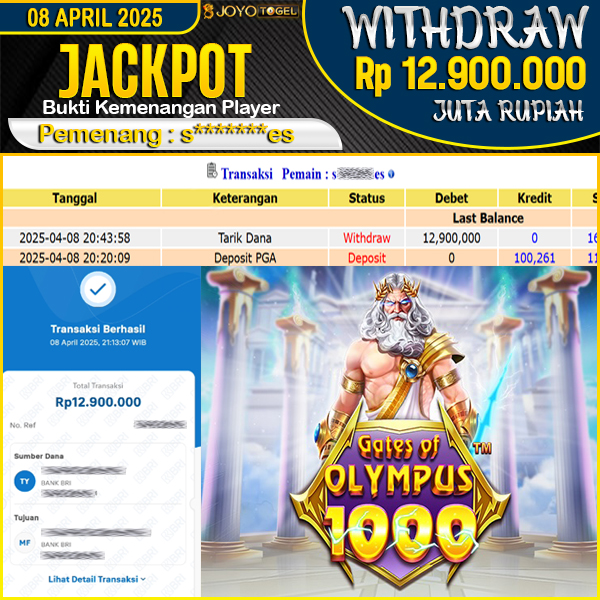 jackpot-slot-pragmatic-gates-olympus-1000-wd-rp-12900000--dibayar-lunas-di-joyotogel