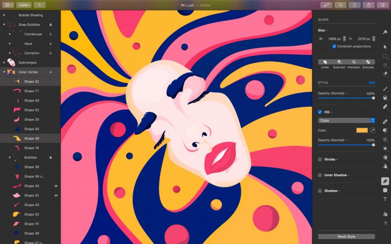 Pixelmator Pro Para MacOS Software completo diseñado 3