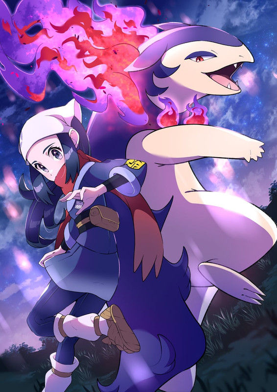 akari-and-hisuian-typhlosion-pokemon-and