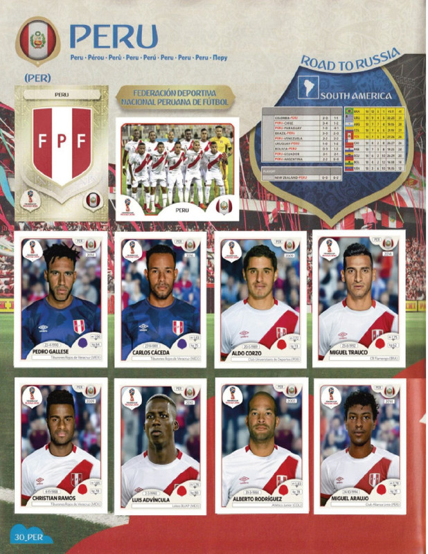 Album Panini Rusia 2018-32