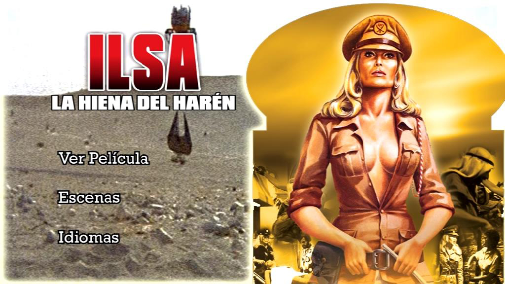 ILSA HAREM KEEPER OF THE OIL SHEIKS MENU - Ilsa, la hiena del harén [1976] [Terror] [DVD5] [PAL] [Leng. ESP/ENG] [Subt. Español]