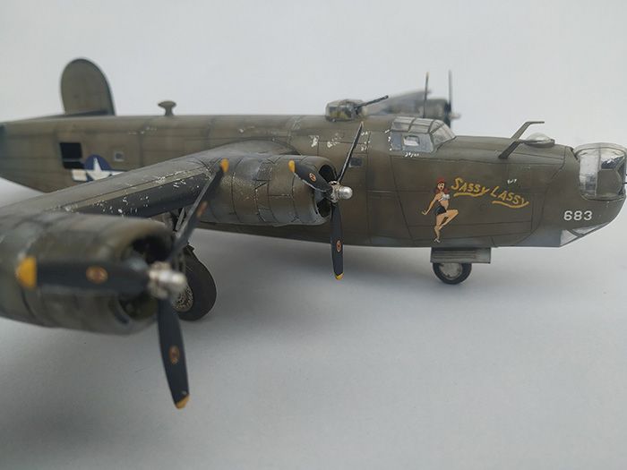 B-24H Liberator, Minicraft, 1/72 Do Božića IMG-20211214-113954