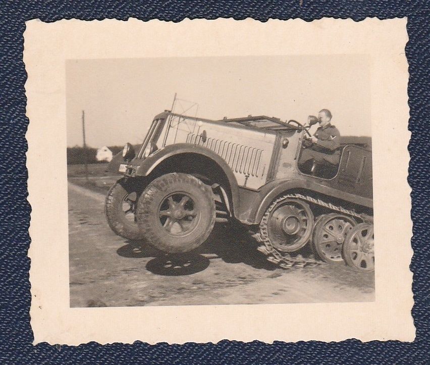 Foto 11 Stück SdKfz Halbkette3