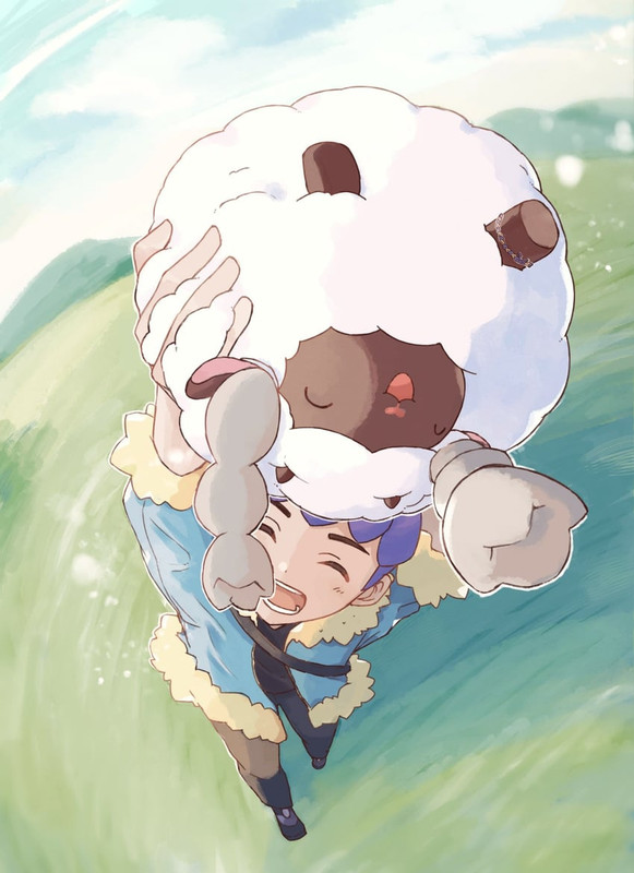 hop-and-wooloo-pokemon-and-1-more-drawn-