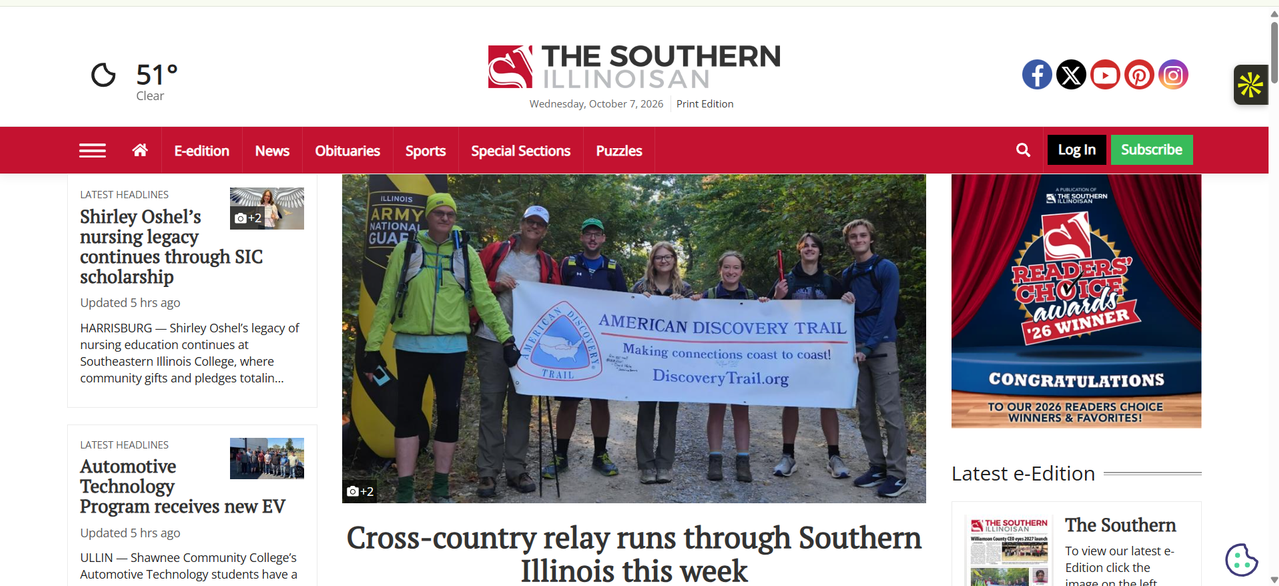 Screenshot of The Southern
