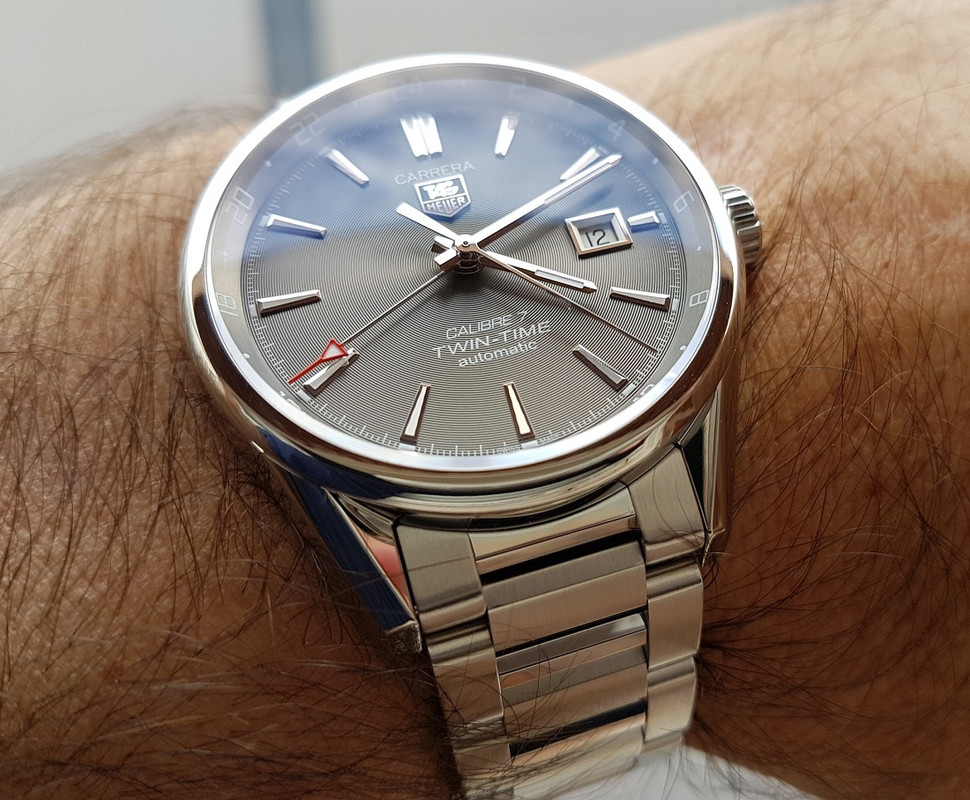 Tag Heuer Carrera Twin Time 41mm Caliber 7 WAR2012 (1)