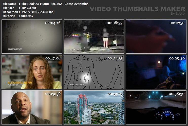 The Real CSI Miami - S01E02 - Game Over.mkv