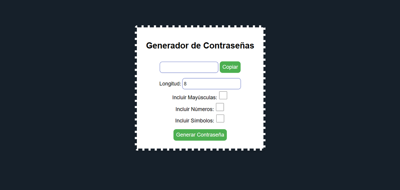 PASSWORD GENERATOR