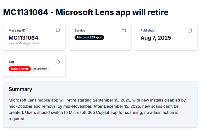 Microsoft Lens-App
