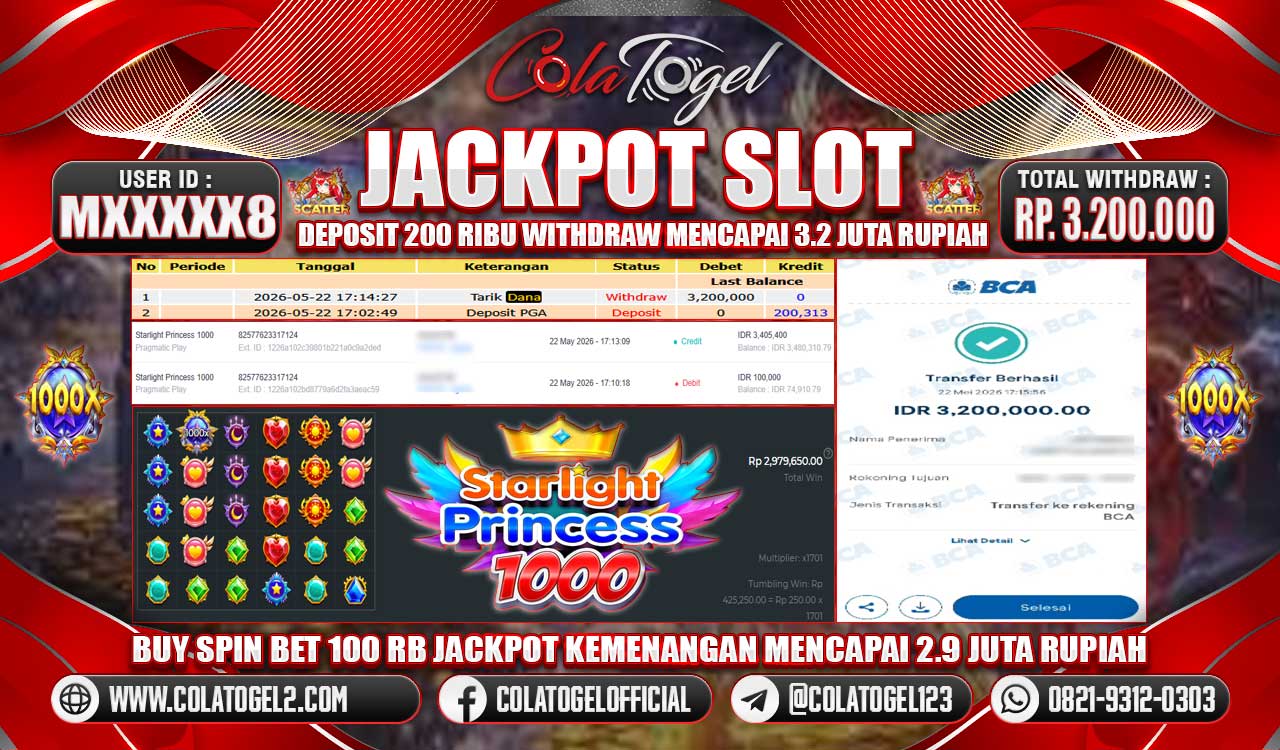 JACKPOT SLOT GACOR!!