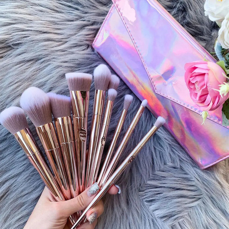 O Two O makeup brushes set of 10