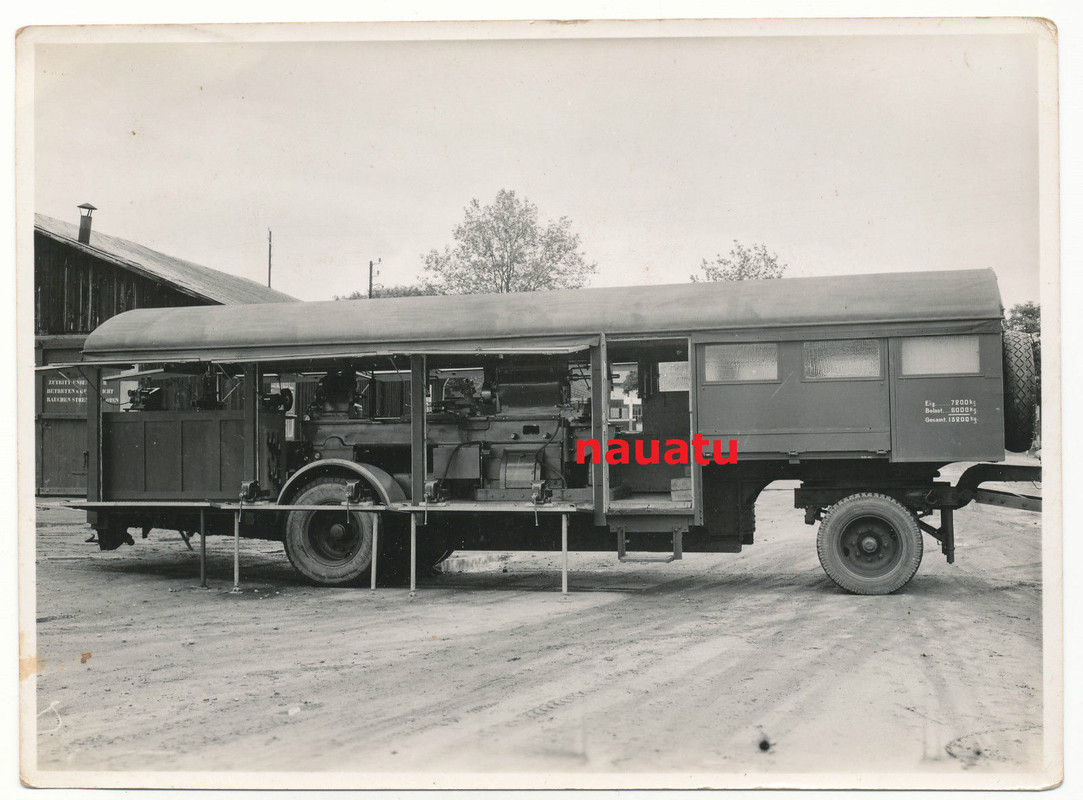 Foto Spezial Lkw Anhänger Dreherei des Pionier R