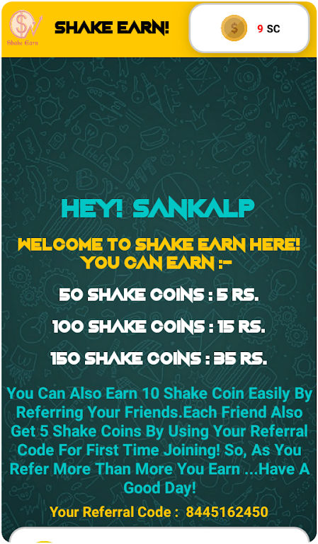 Download Shake Earn APK