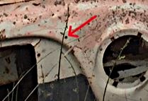 Renault Estafette Caunes trou calandre