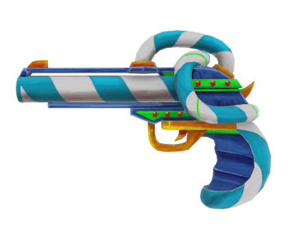 blue peppermint gun