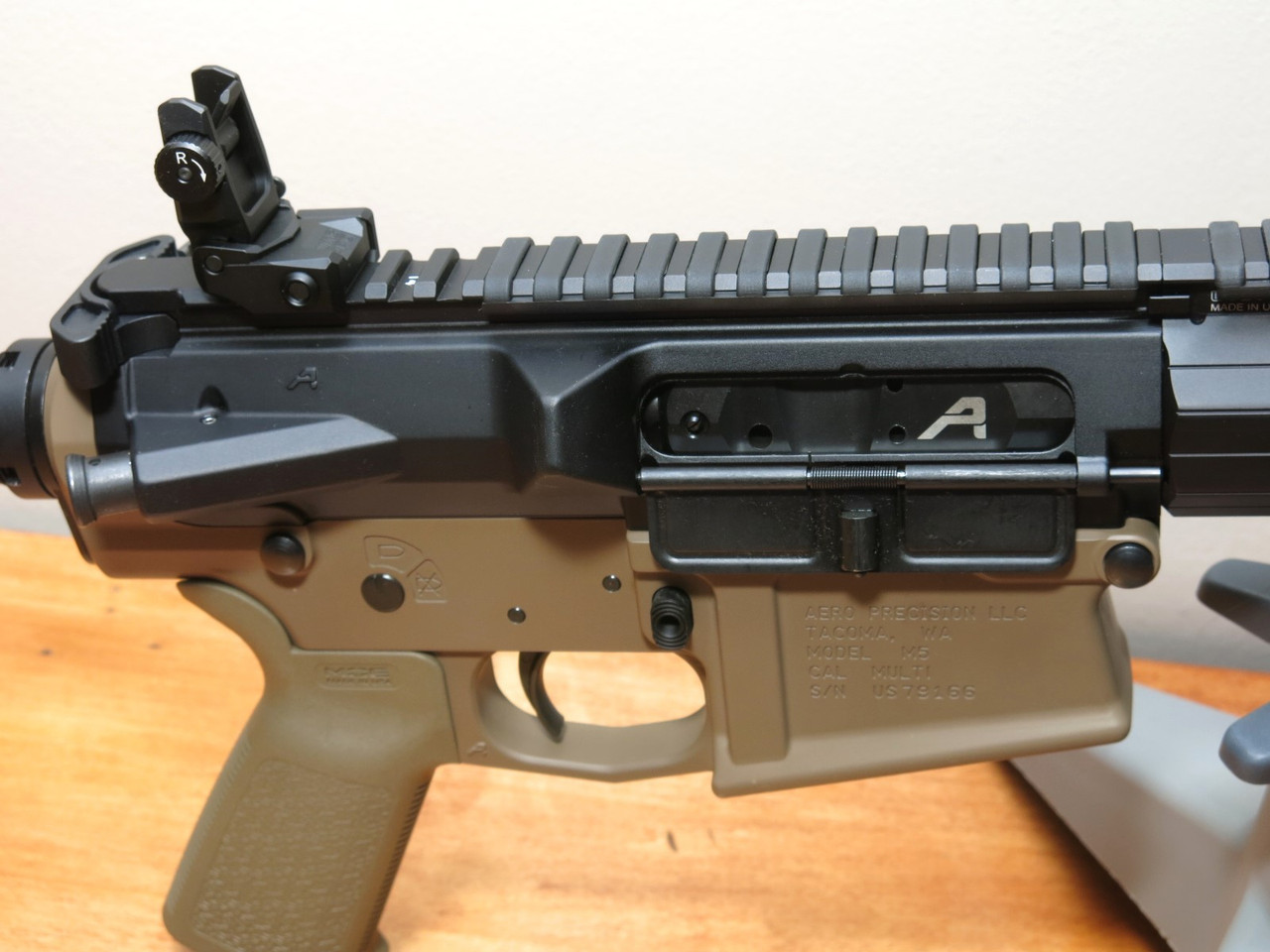 Aero M5 AR-10 LR-308 7.62x51 Semi-Automatic Rifle with 16" DPMS Barrel FDE-img-8