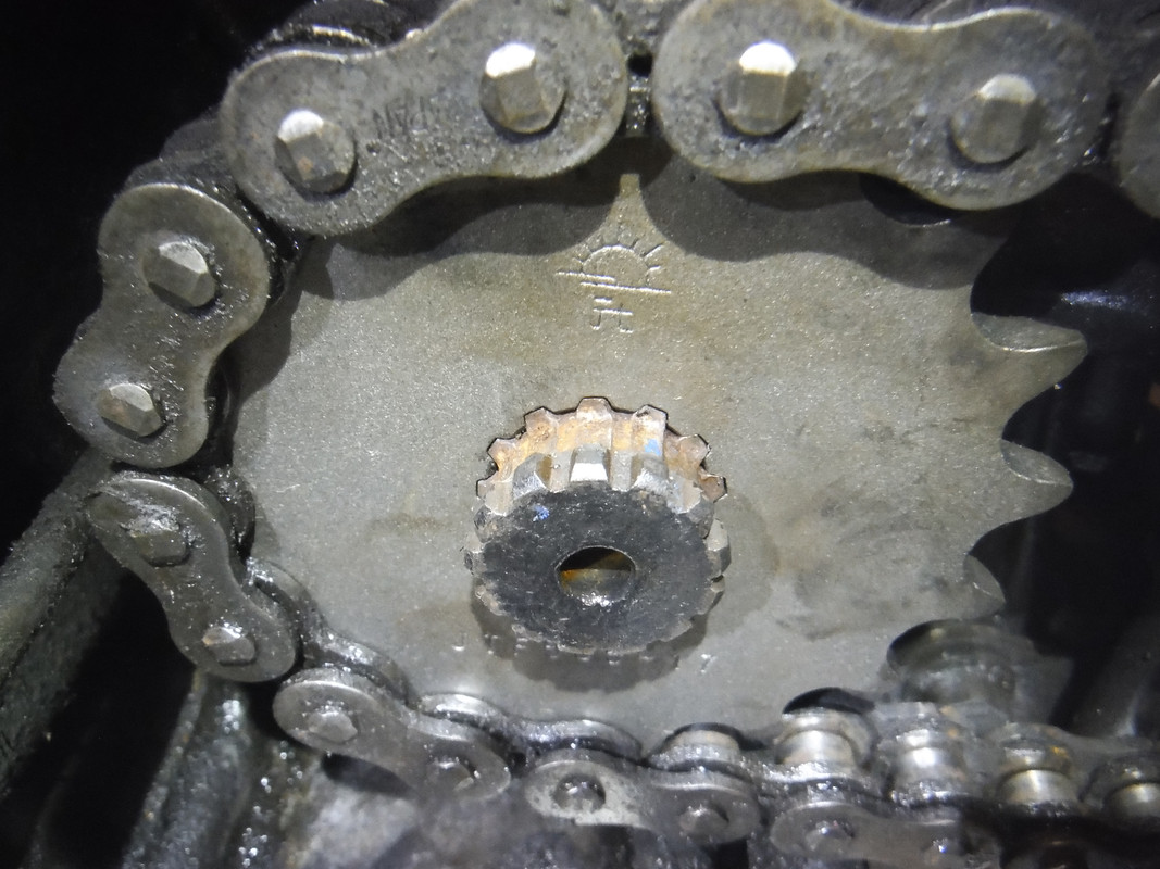 New Sprocket Fitted With Huge Gap 2