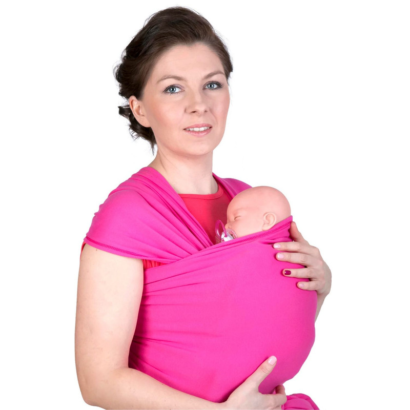 breastfeeding in a stretchy wrap