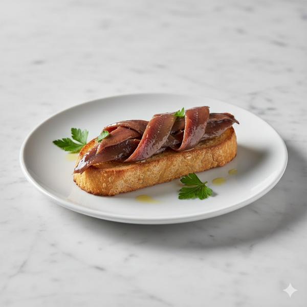 Tosta De Anchoa (Tapa)