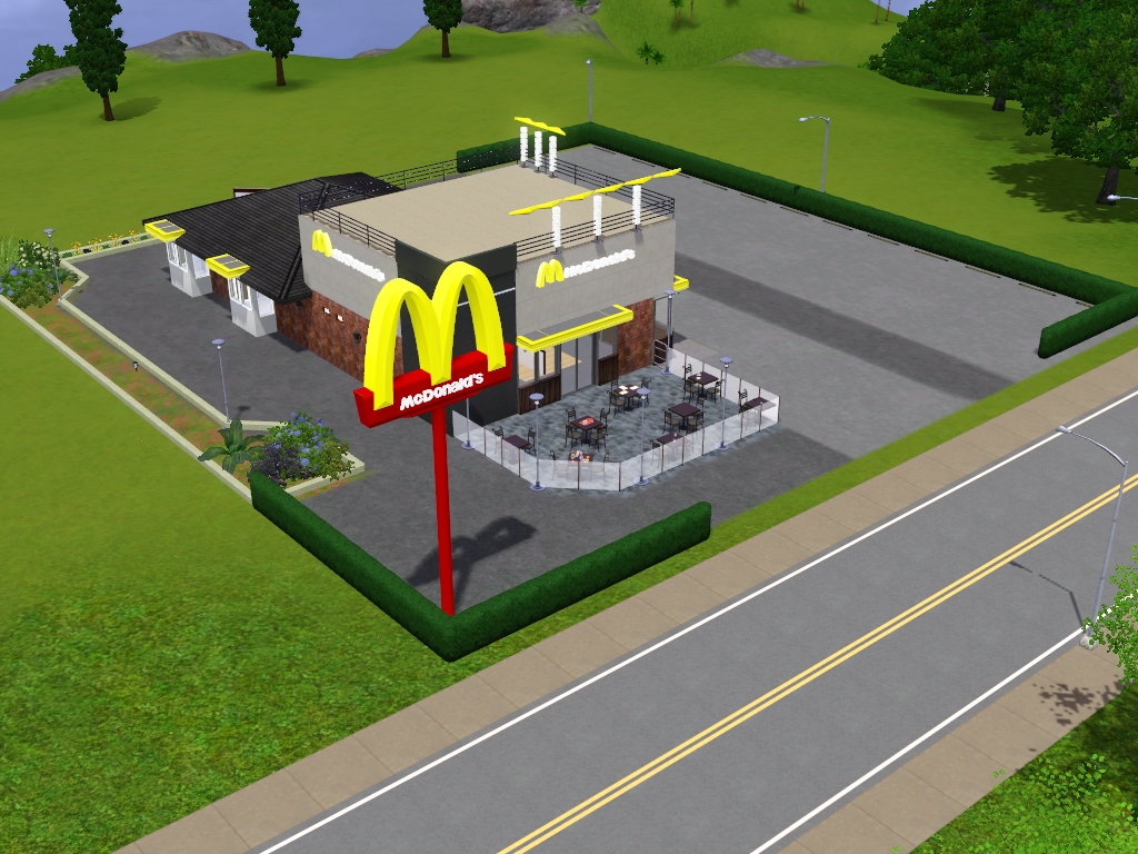 My Sims 3 McDonalds Sims 3 Stories By Em