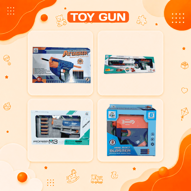 Toy Soft Gun wholesale products – STR Trade India