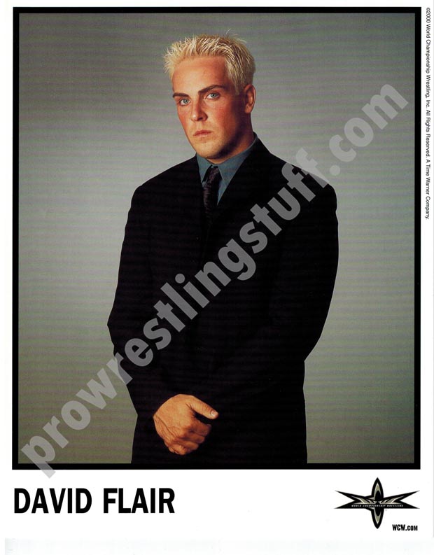 David Flair WCW 8x10 promo photo