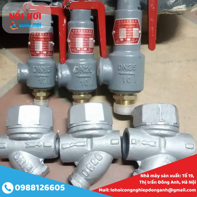 van an toàn ren đồng dn15