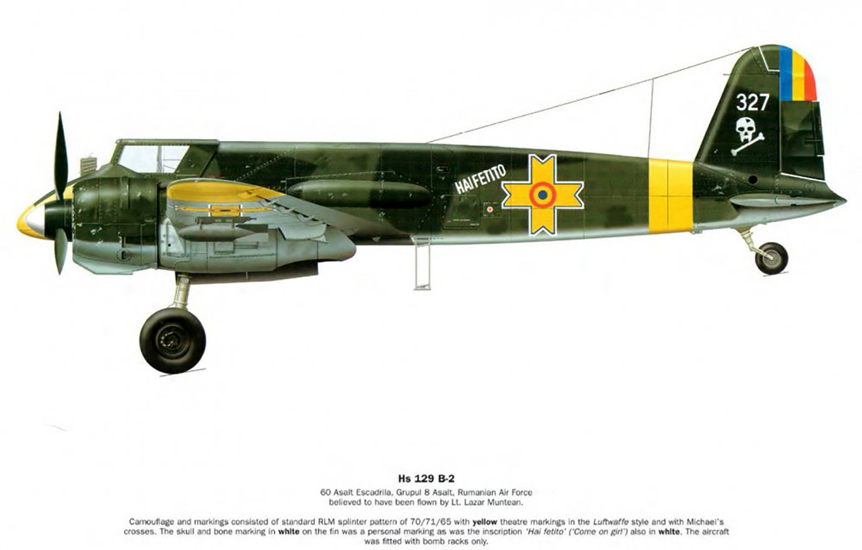 Henschel-Hs-129B2-RRAF-8-Grupul-60Esc-White-327-Romania-1944-0A