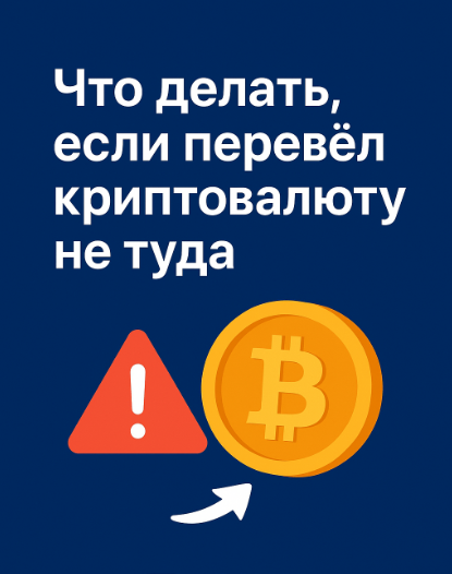 article title image Гайд: что делать, если криптовалютный перевод совершен не на тот адрес?