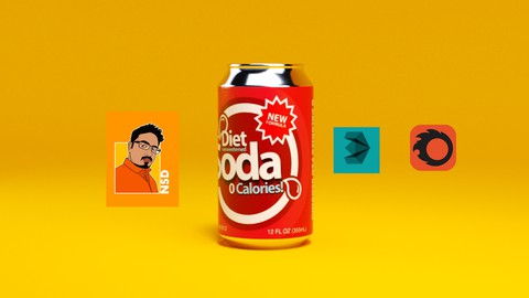 Soda Can from Modeling, Animation to Final Rendering