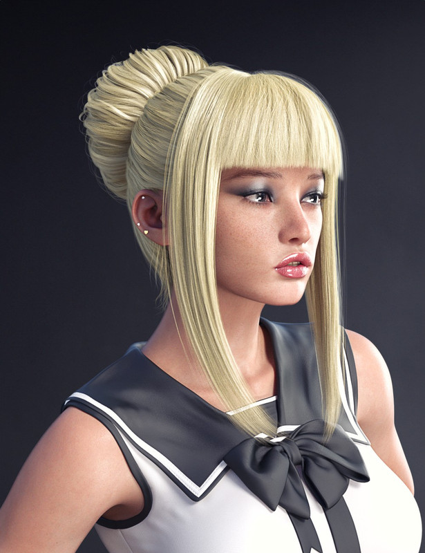 PS Boa Hair for Genesis 9