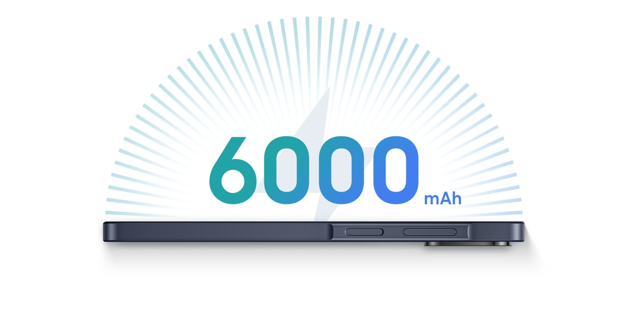 Massive 6000mAh Battery