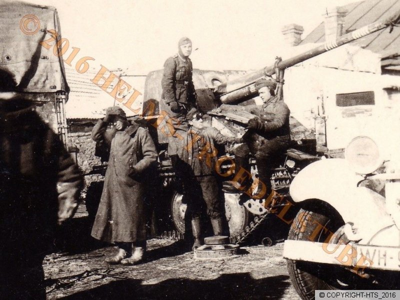 Foto,Panzer,Tank,Werkstatt,Russland,PzKpfw 38(t)