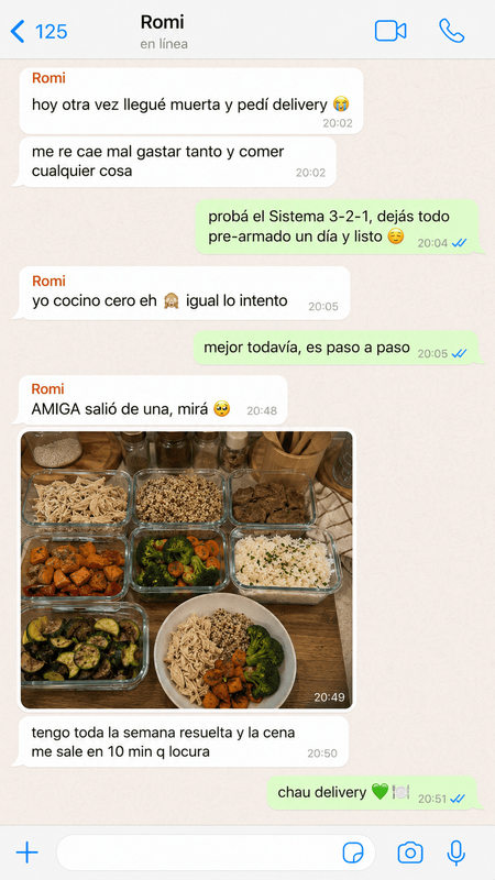 Testimonio WhatsApp 2