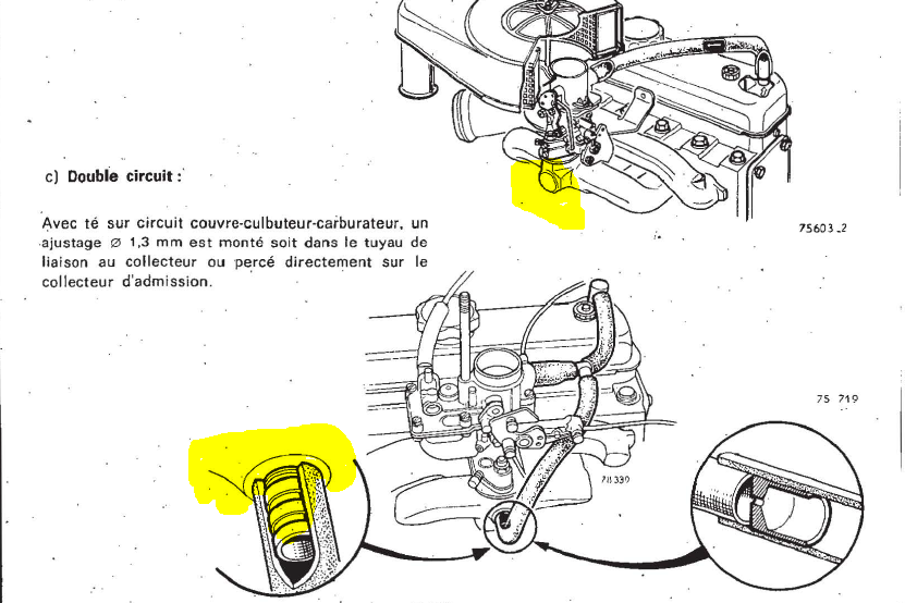 ajutage moteur 680 800 839