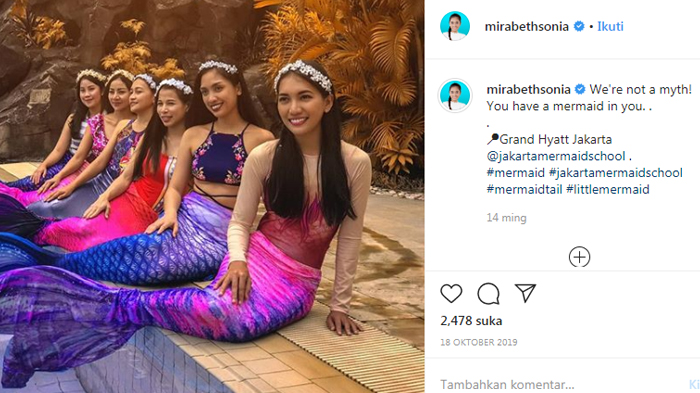 Insatgram @mirabethsonia