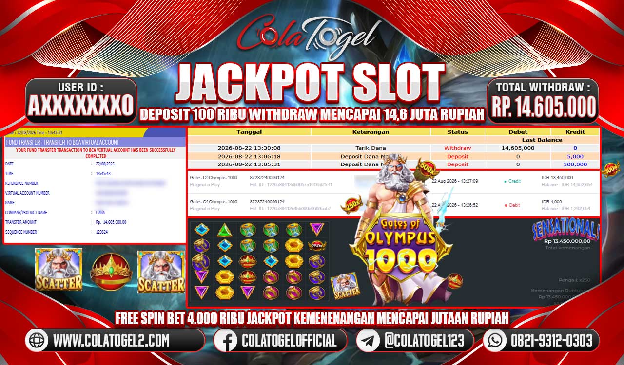 JACKPOT SLOT GACORR!!