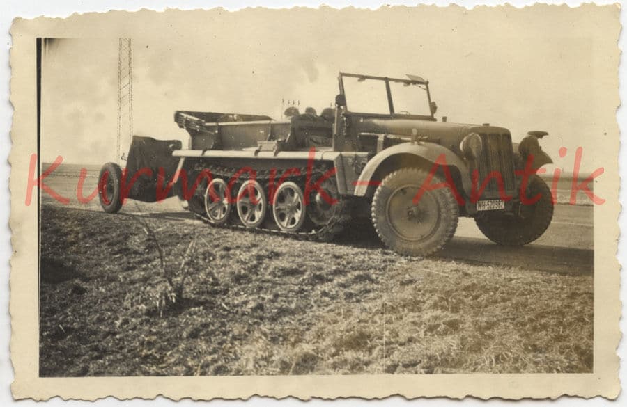 Foto Wehrmacht Waffenmeister Soldat Panzer Jäger