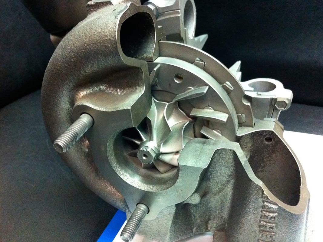 Турбина с изменяемой геометрией