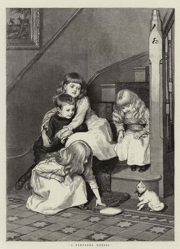 Robert Barnes - A Pampered Morsel  - (MeisterDrucke-152400)