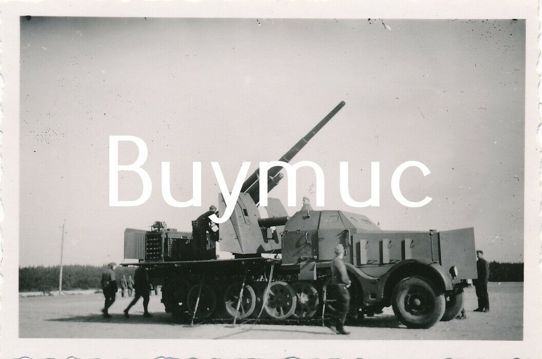 Wehrmacht, seltenes SDKFZ, Geschütz, LW, umgebaut, Dänemark -